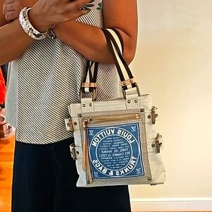 LV Toile Textile handbag